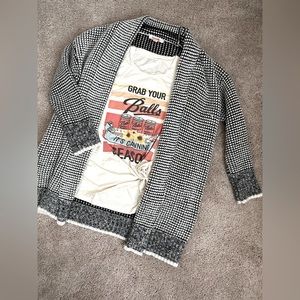Knit cardigan